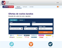 Tablet Screenshot of jetcost.es